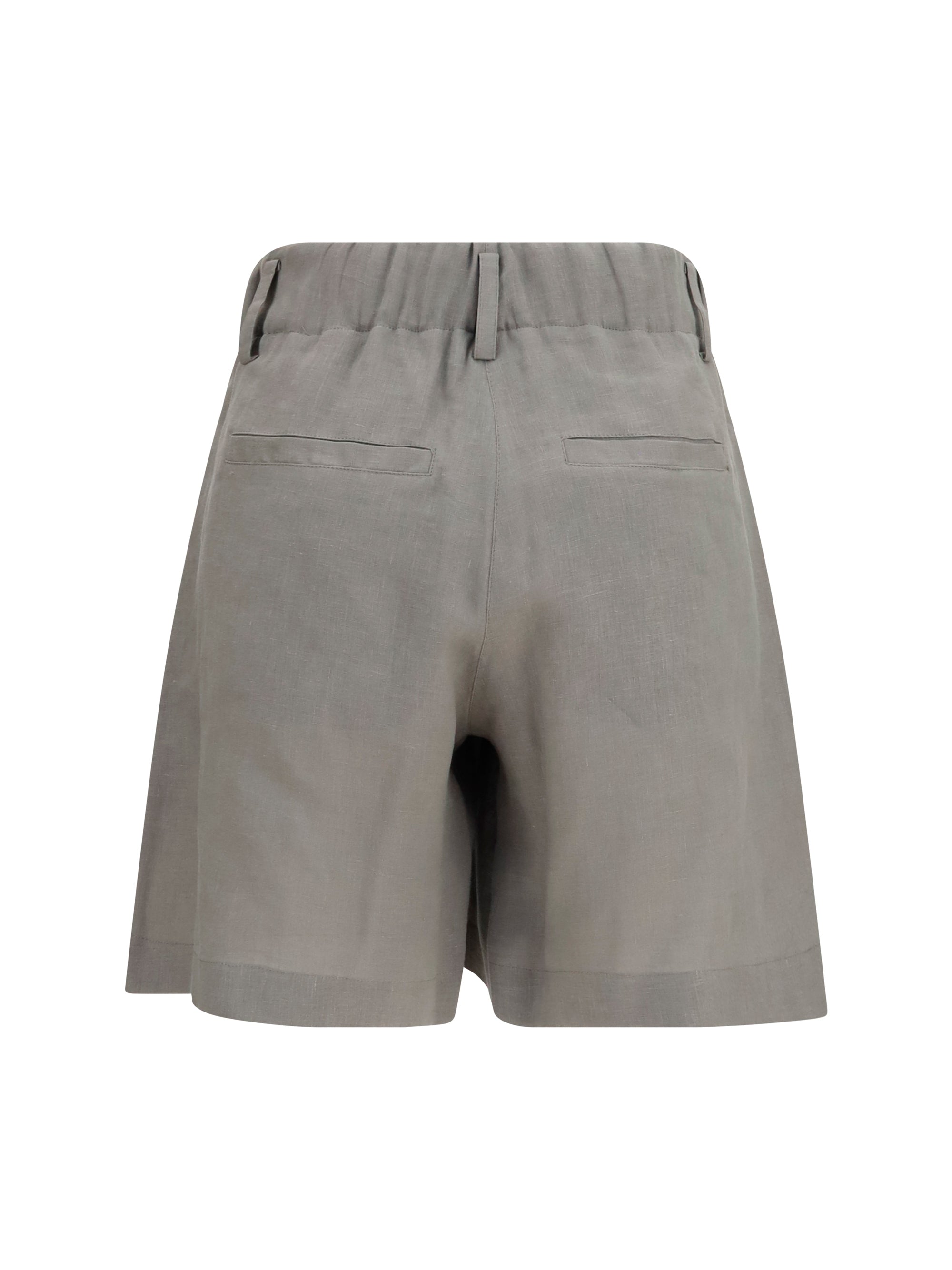 BRUNELLO CUCINELLI S linen bermuda shorts