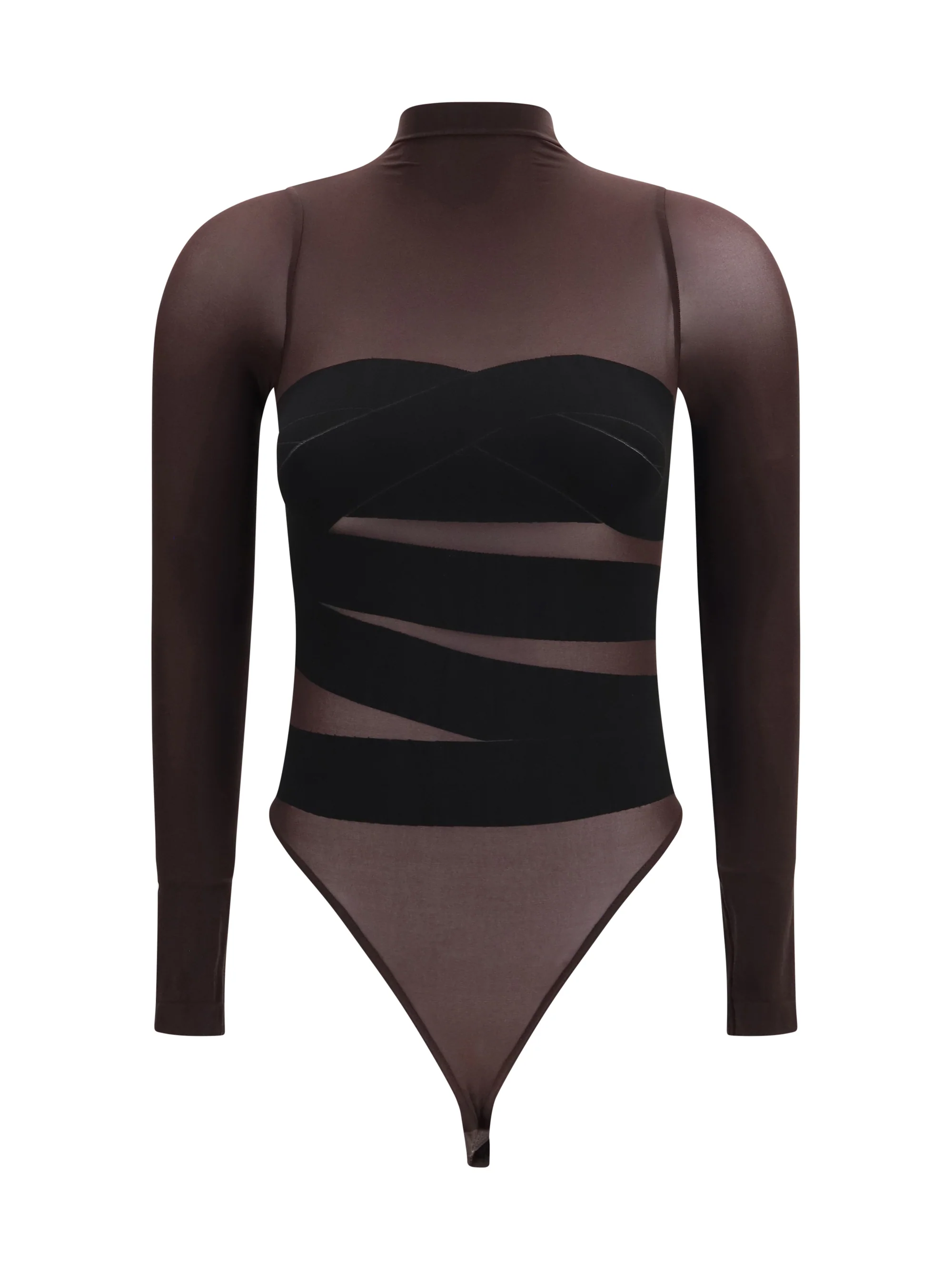 WOLFORD L infinite wrap string bodysuit