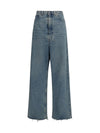 wide-leg jeans