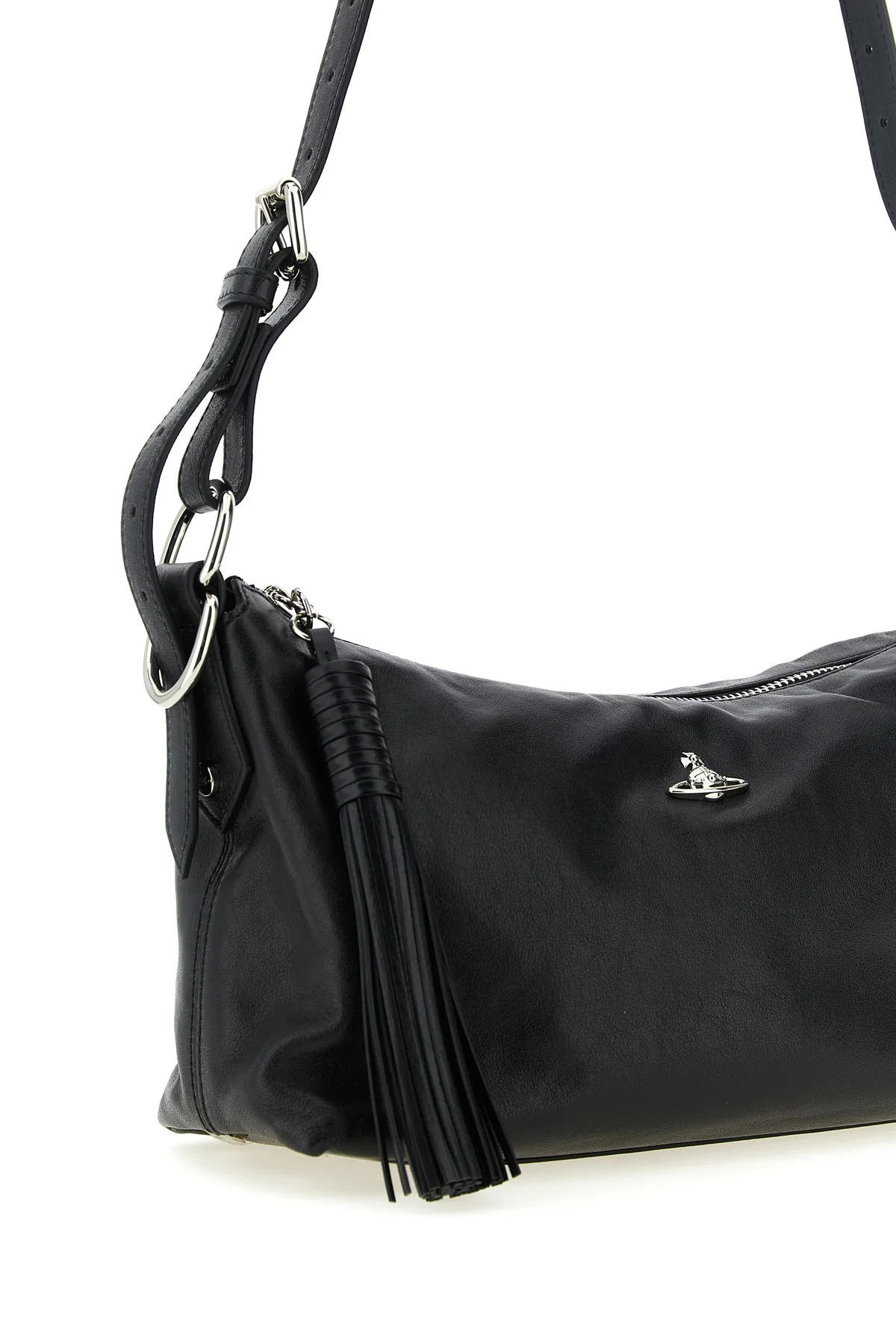 the vivienne westwood emma shoulder bag is distinguished by a softly unstructu