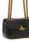 the vivienne westwood anita small shoulder bag in pure calf leather stands out