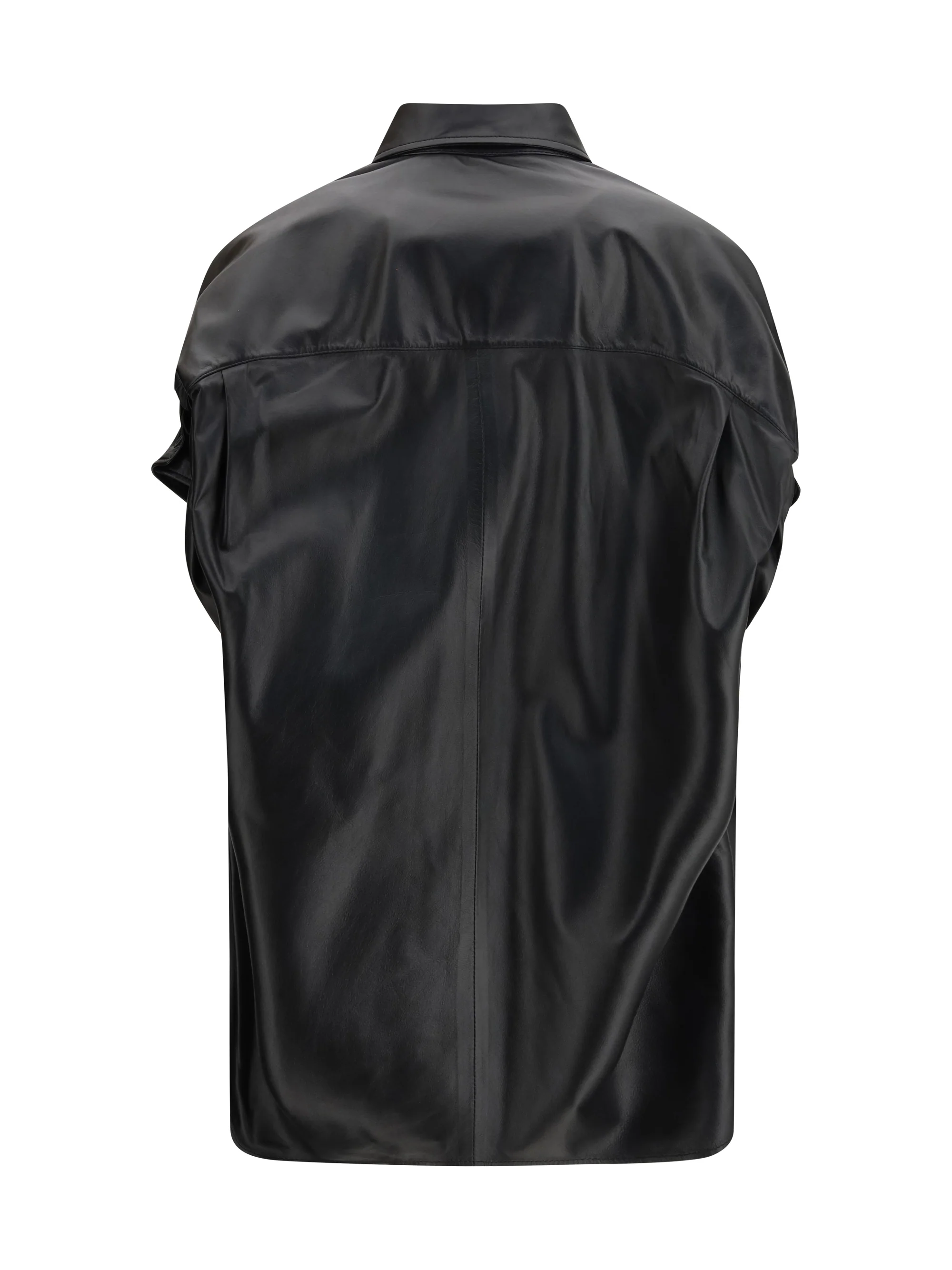 BALENCIAGA 36 tucked sleeves shirt 