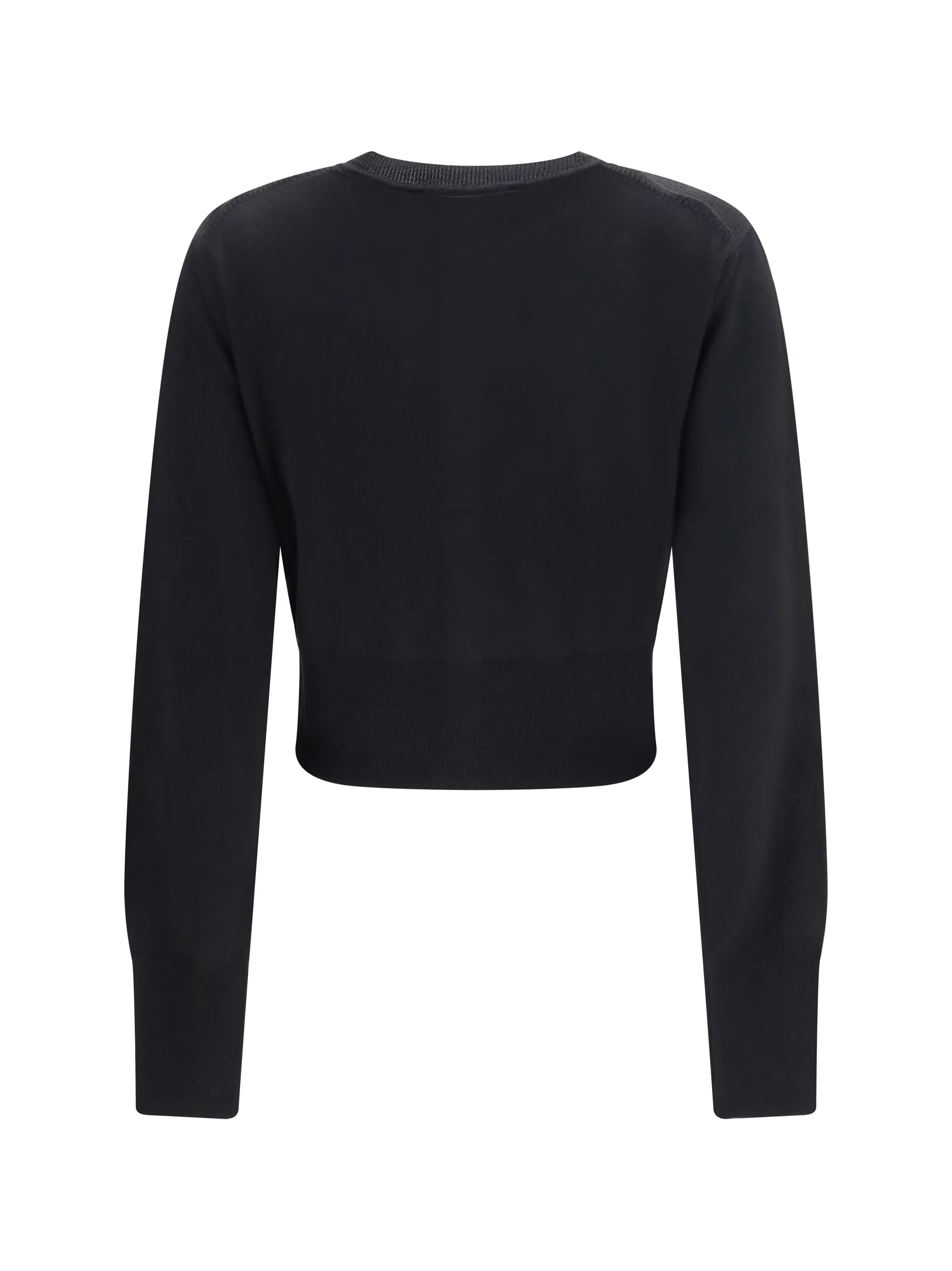 bea cropped wool cardigan