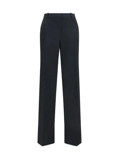 wide-leg pleated
