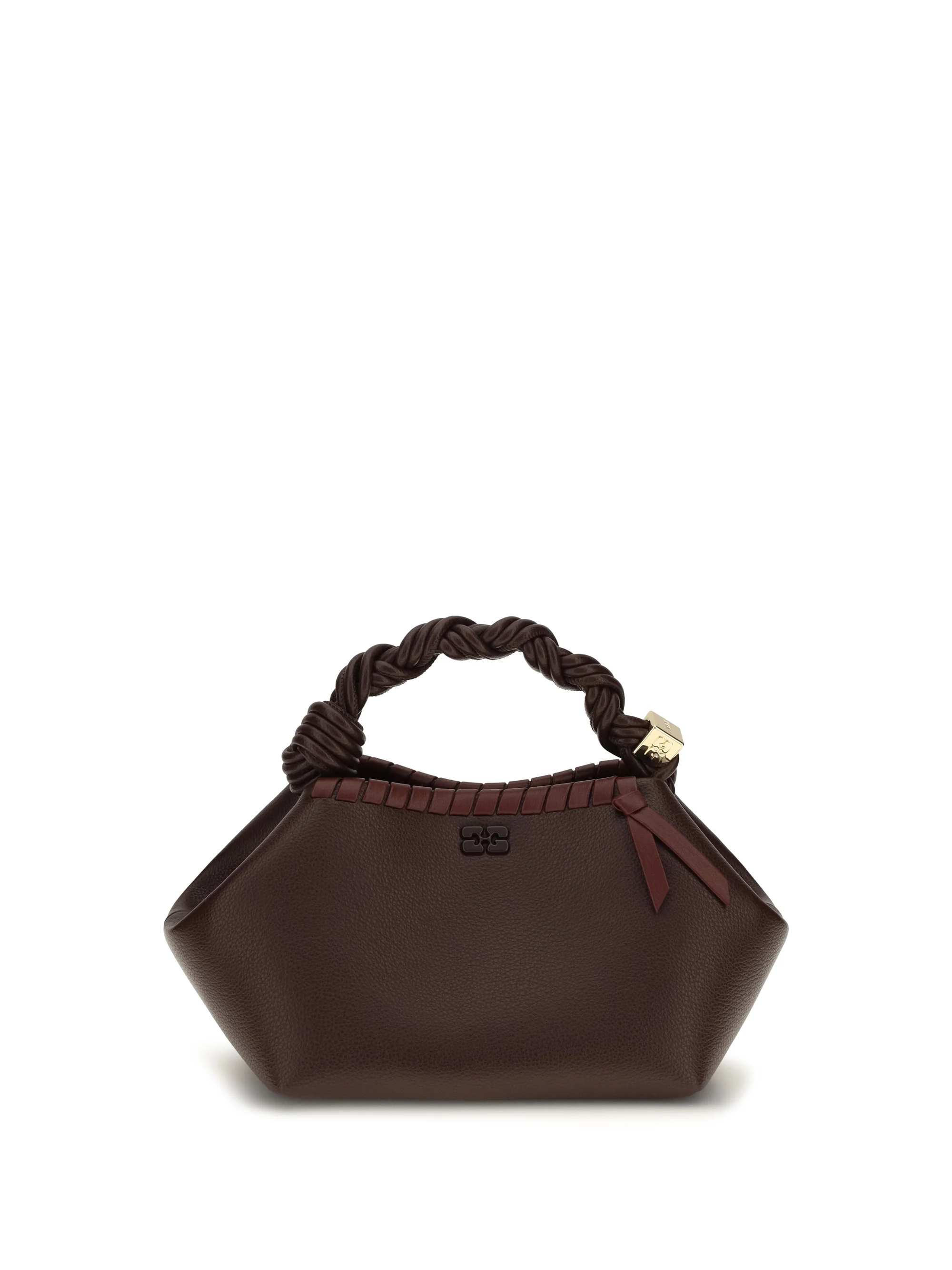 GANNI OS small bou woven handbag