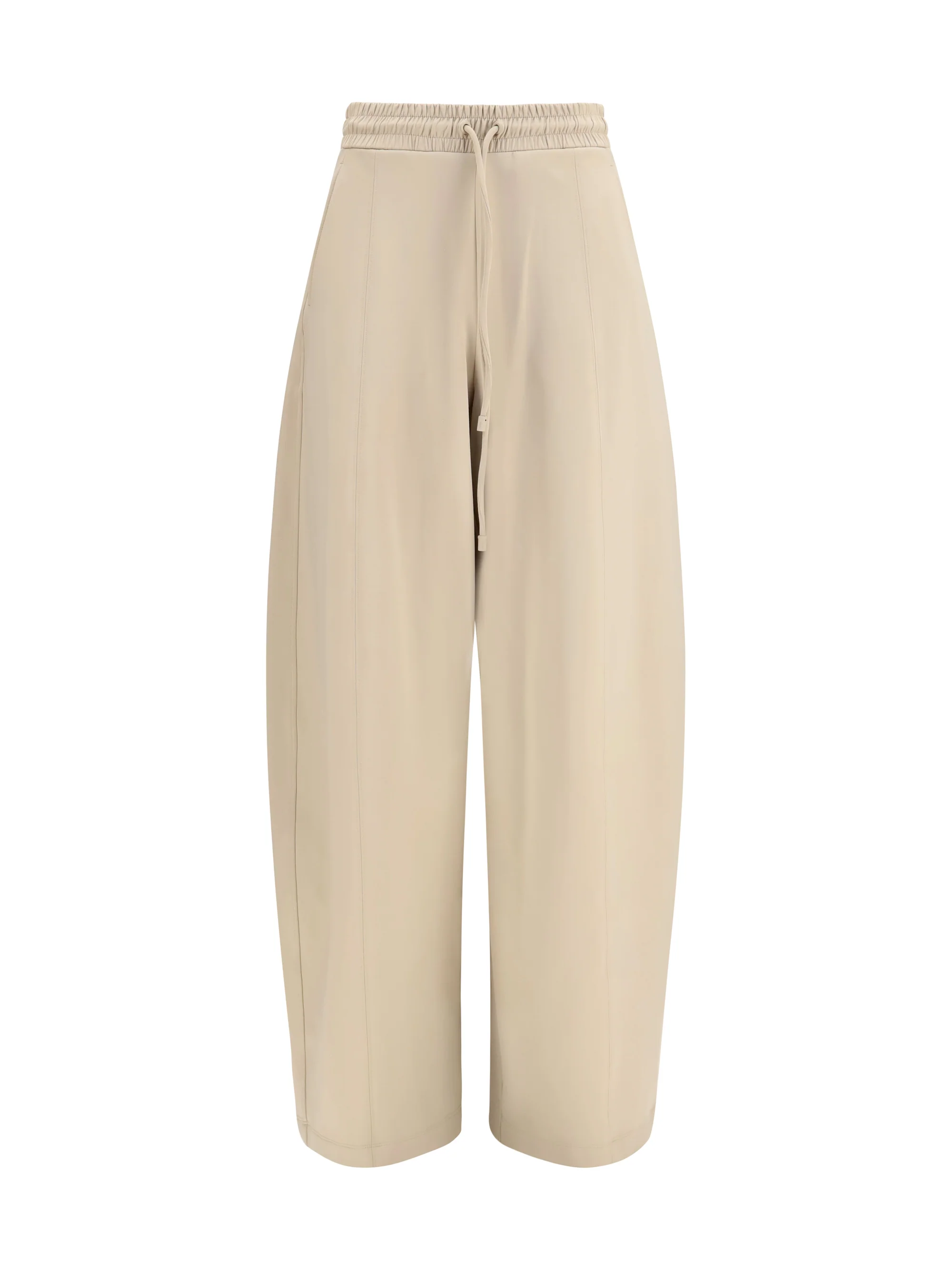 MAX MARA 38 olmo technical cotton jersey pants