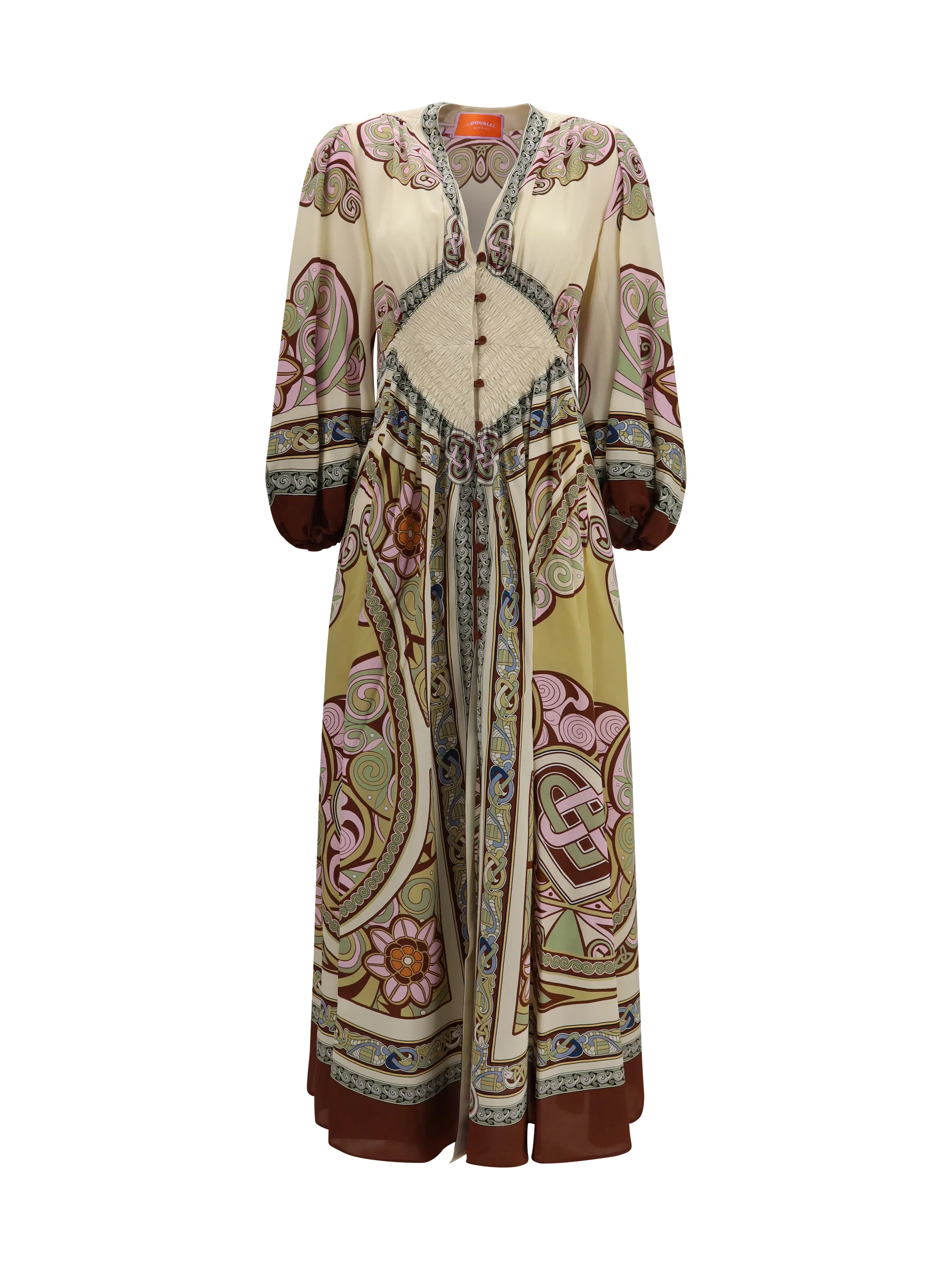 DOUBLE J 40 long camerino dress