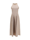 sparkling linen twill dress