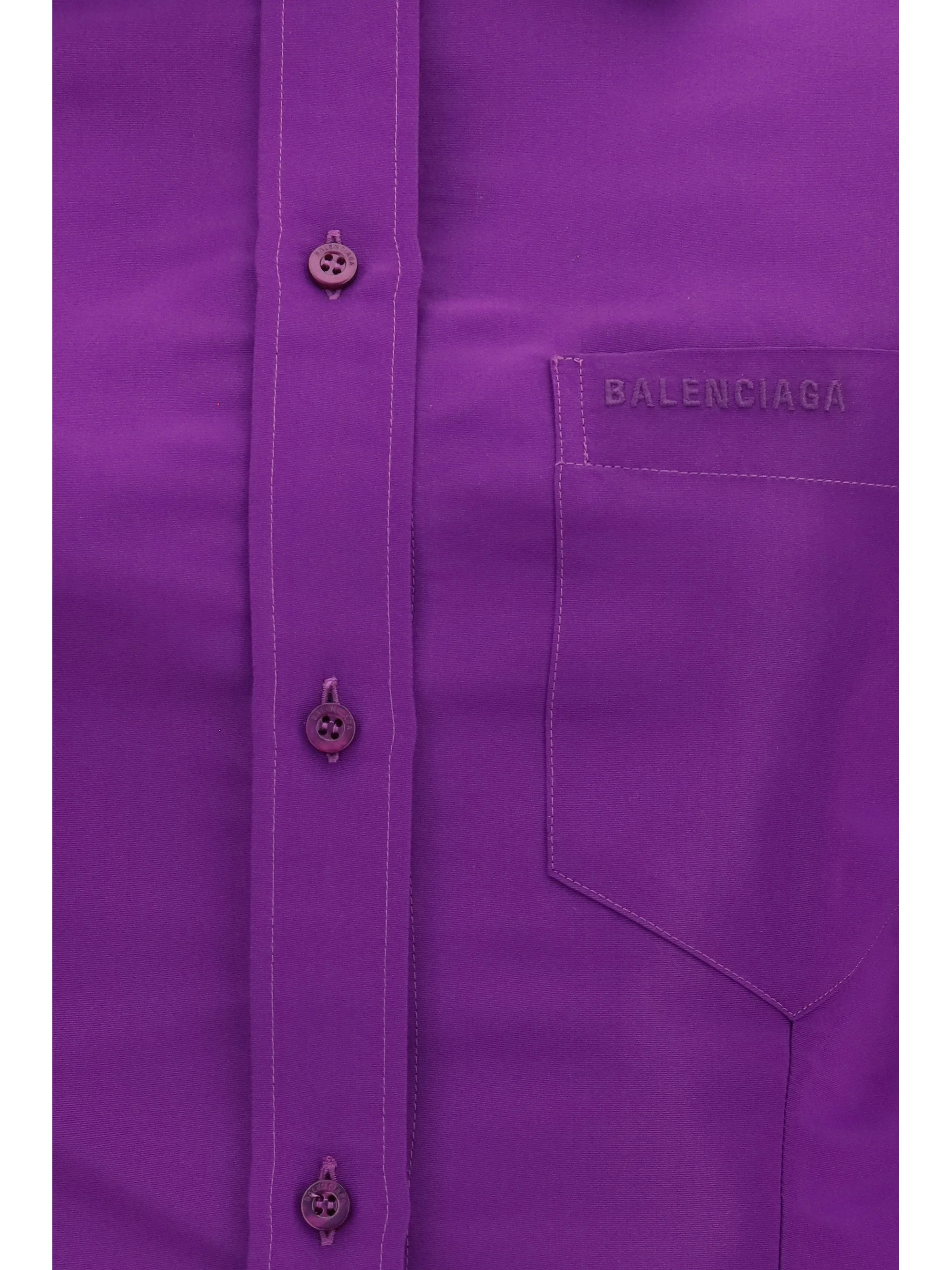 asymmetric cotton shirt