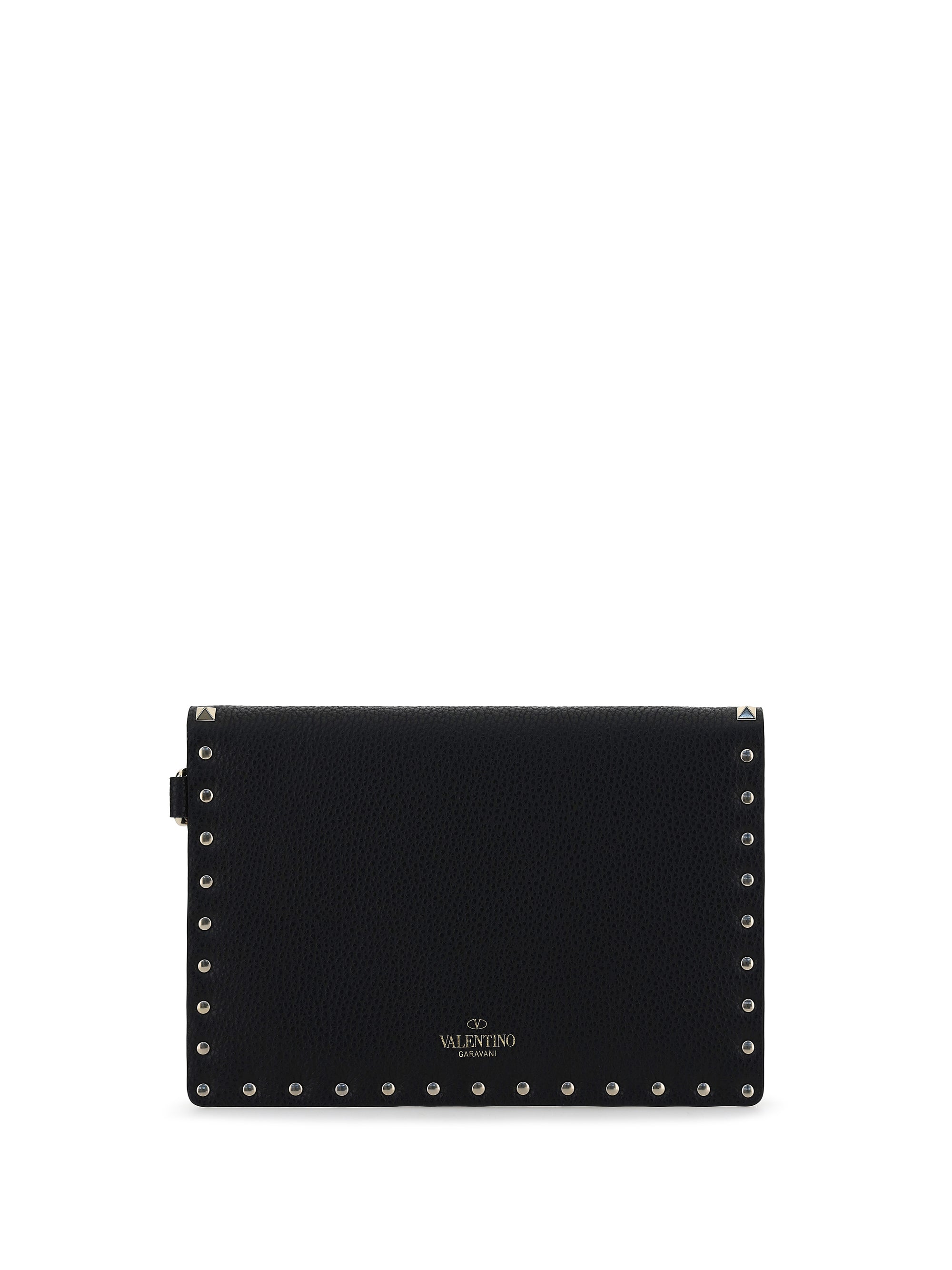 VALENTINO GARAVANI OS rockstud pouch in leather