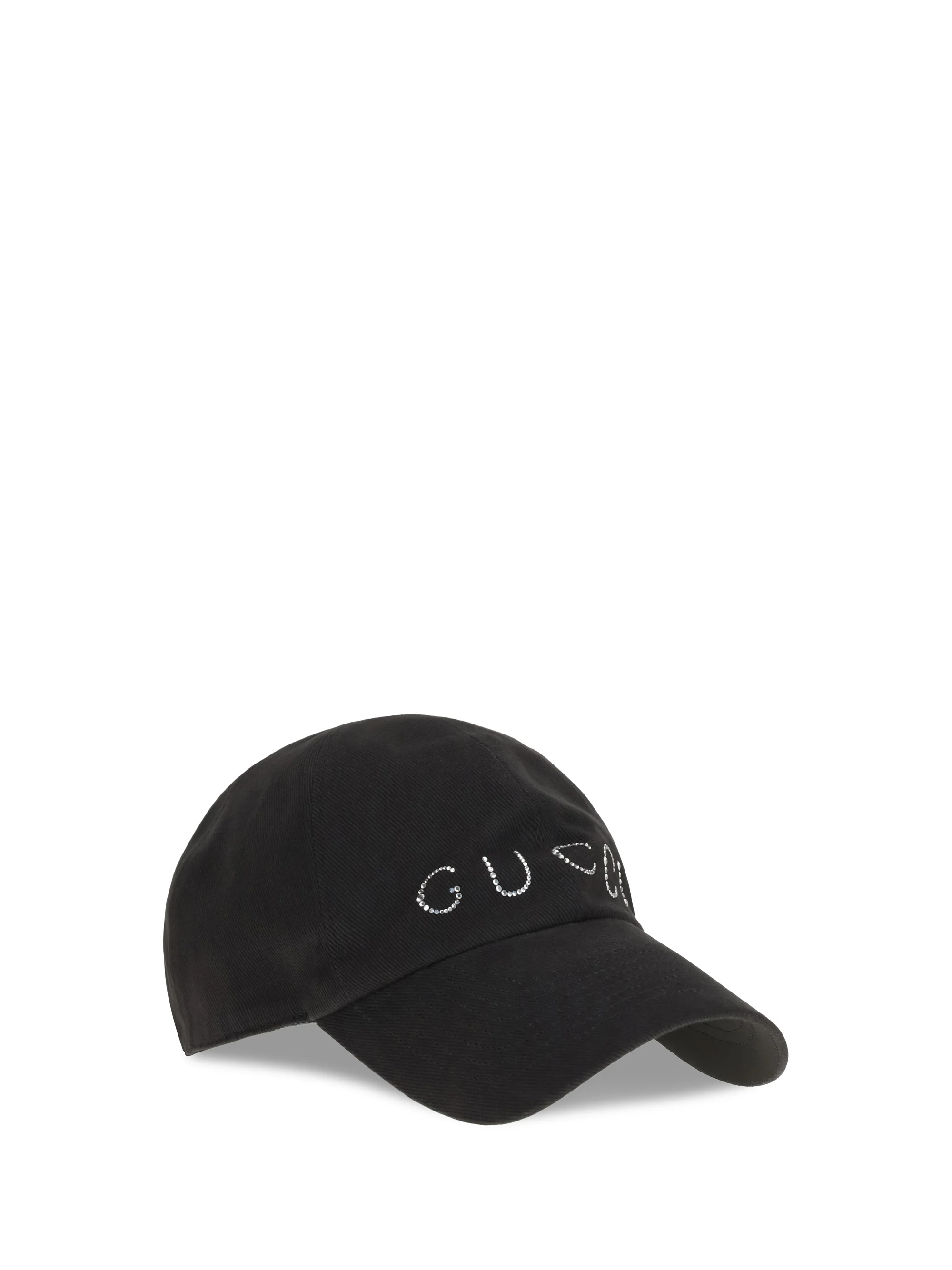 rhinestone logo baseball cap