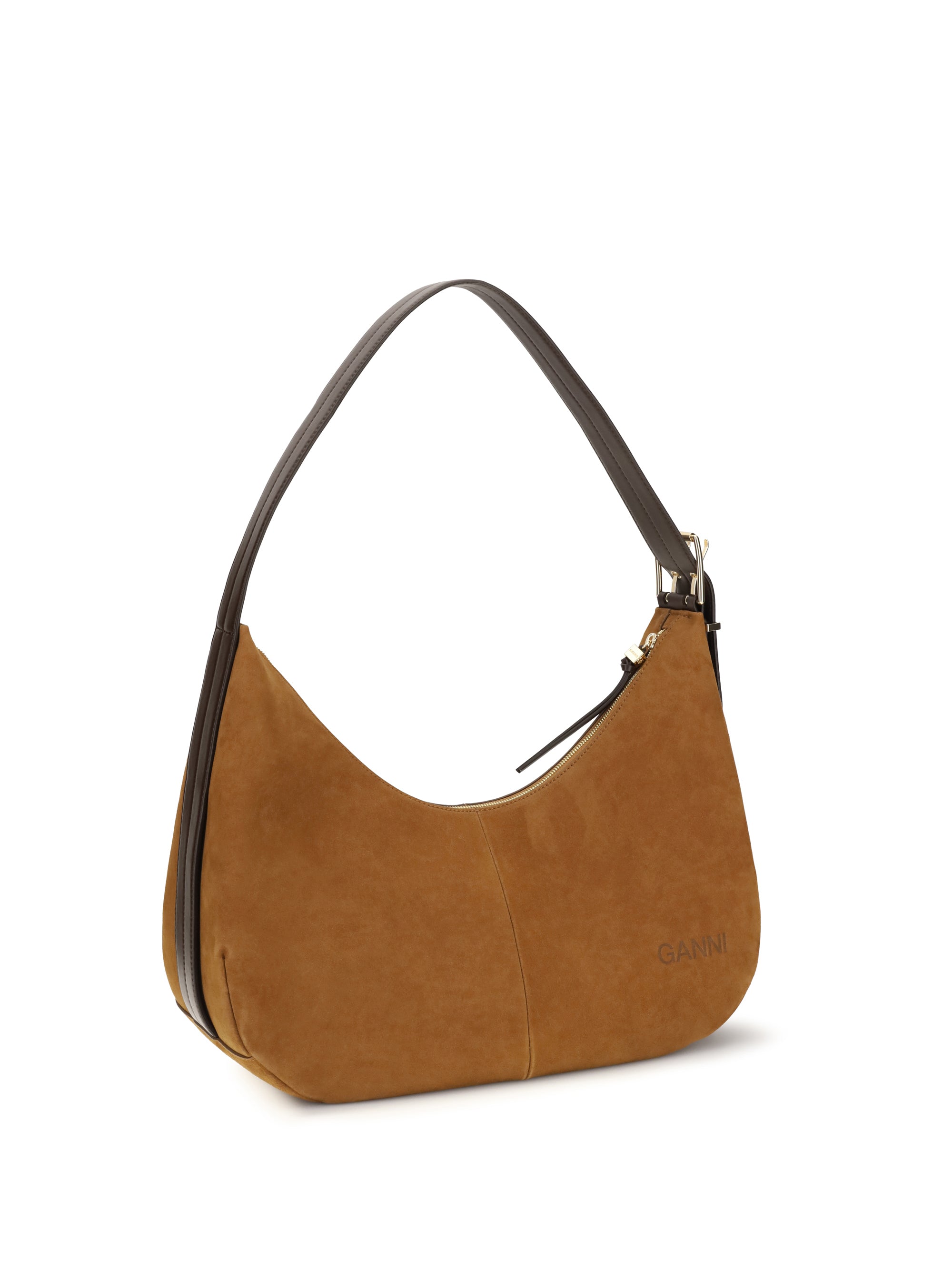suede vegan shoulder bag