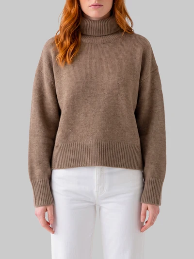 nutmeg jonah turtleneck sweater