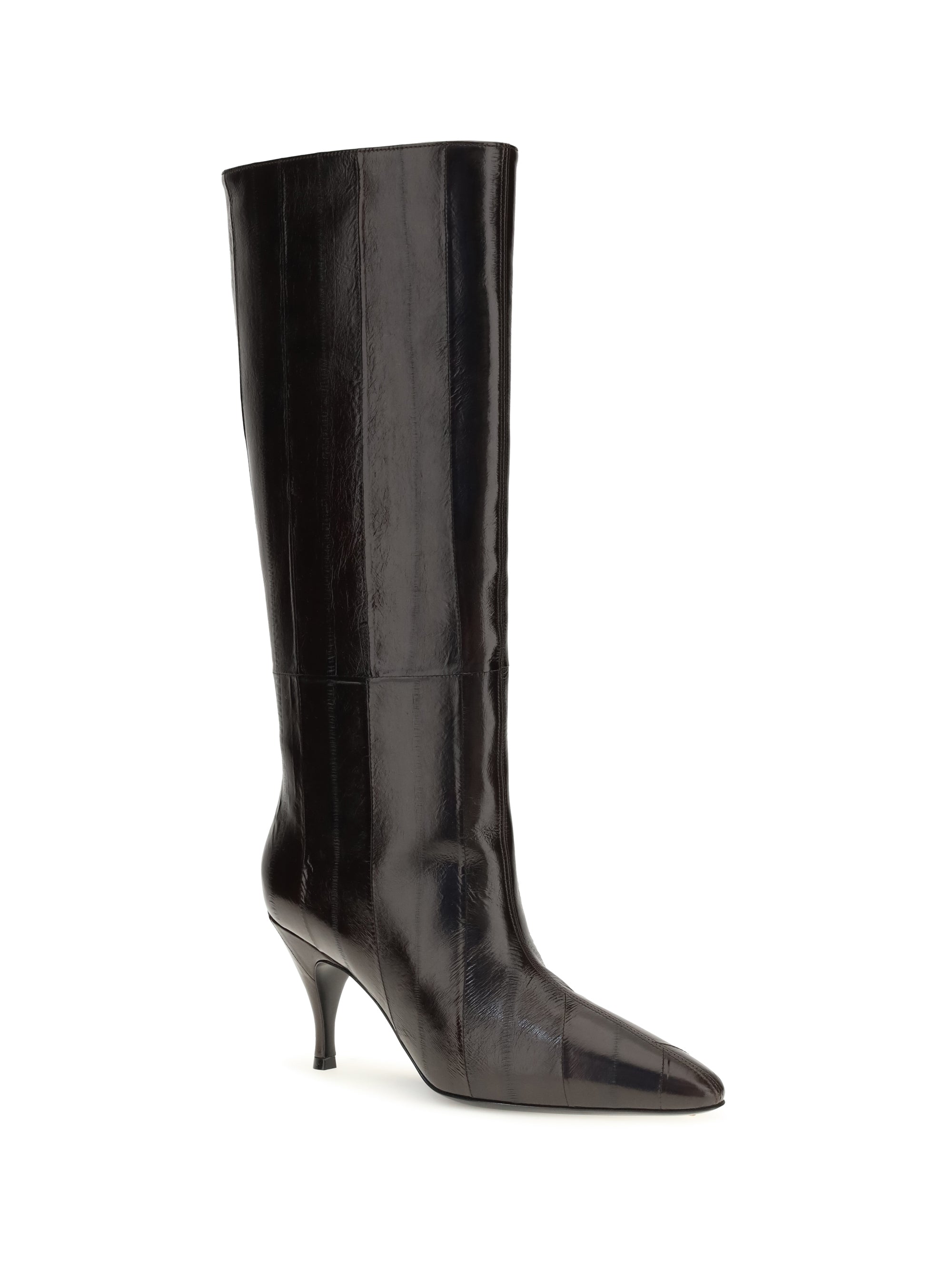 HERBERT LEVINE 36 tall leather boots
