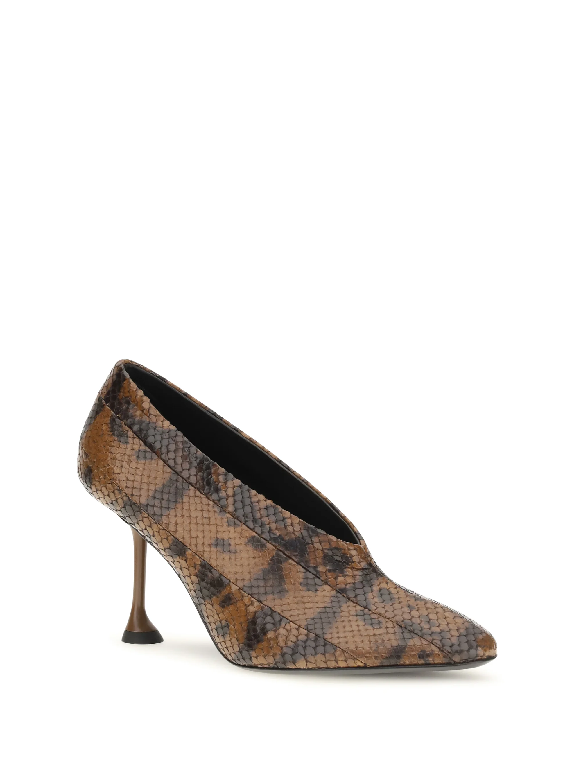 PROENZA SCHOULER 36 tee pieced python-print pumps