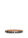reversible and adjustable gancini belt