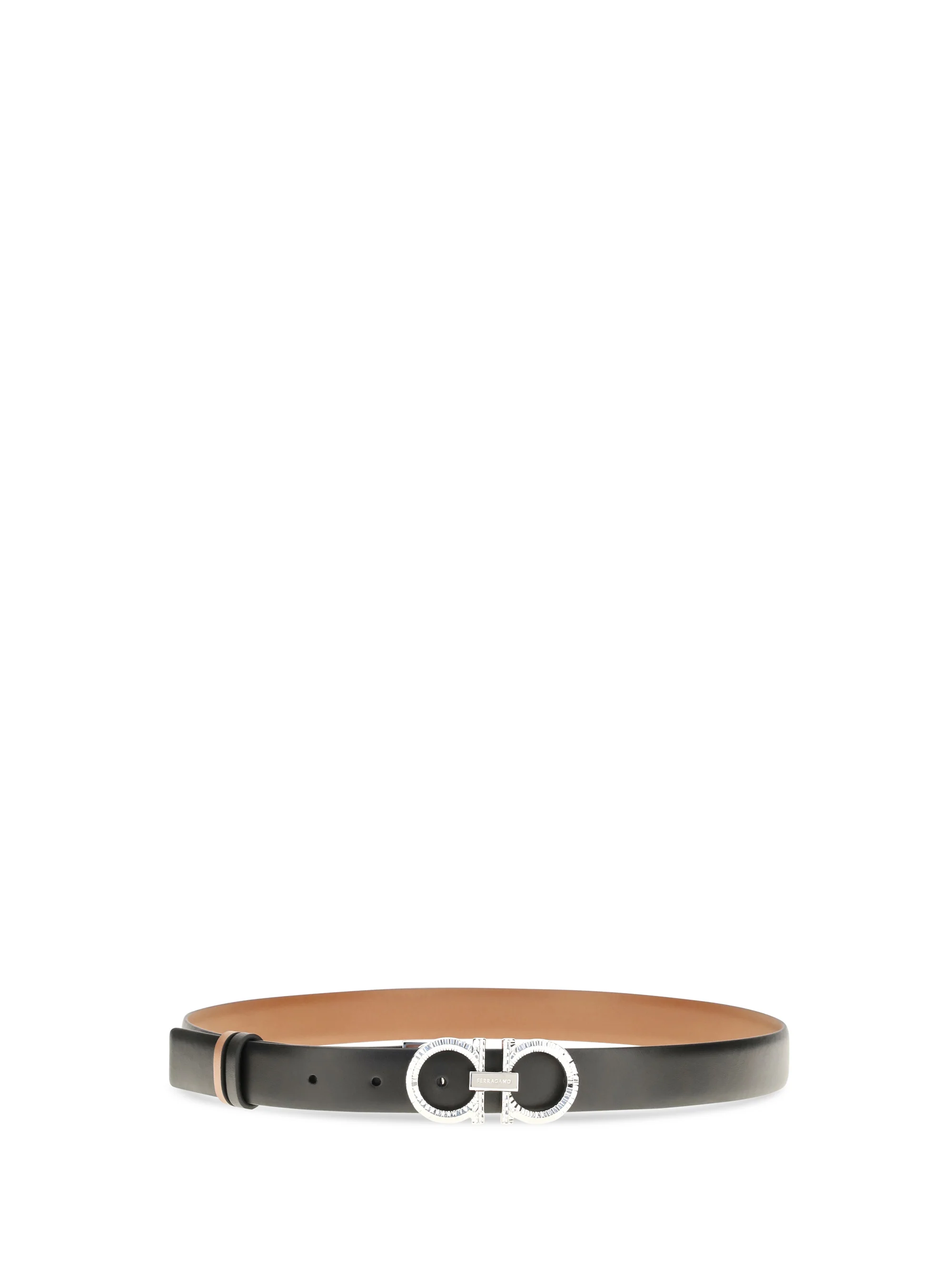 reversible and adjustable gancini belt