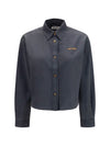 denim-style cotton shirt