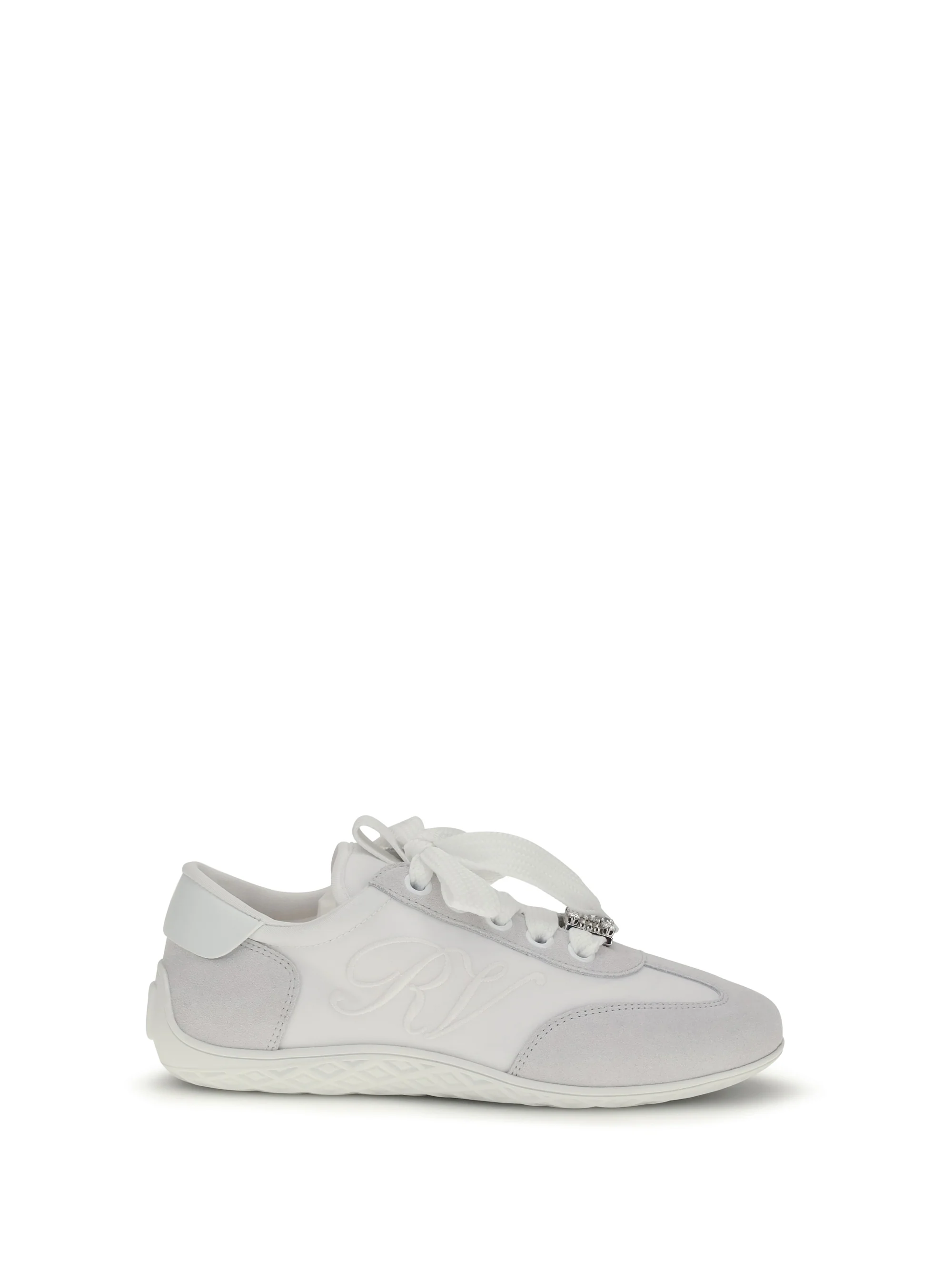 ROGER VIVIER 41 viv low suede sneakers