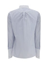striped shirt with front detail