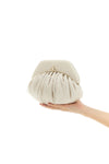 brooke clutch in moiré fabric