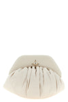 brooke clutch in moiré fabric