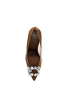 efflorescence satin pumps