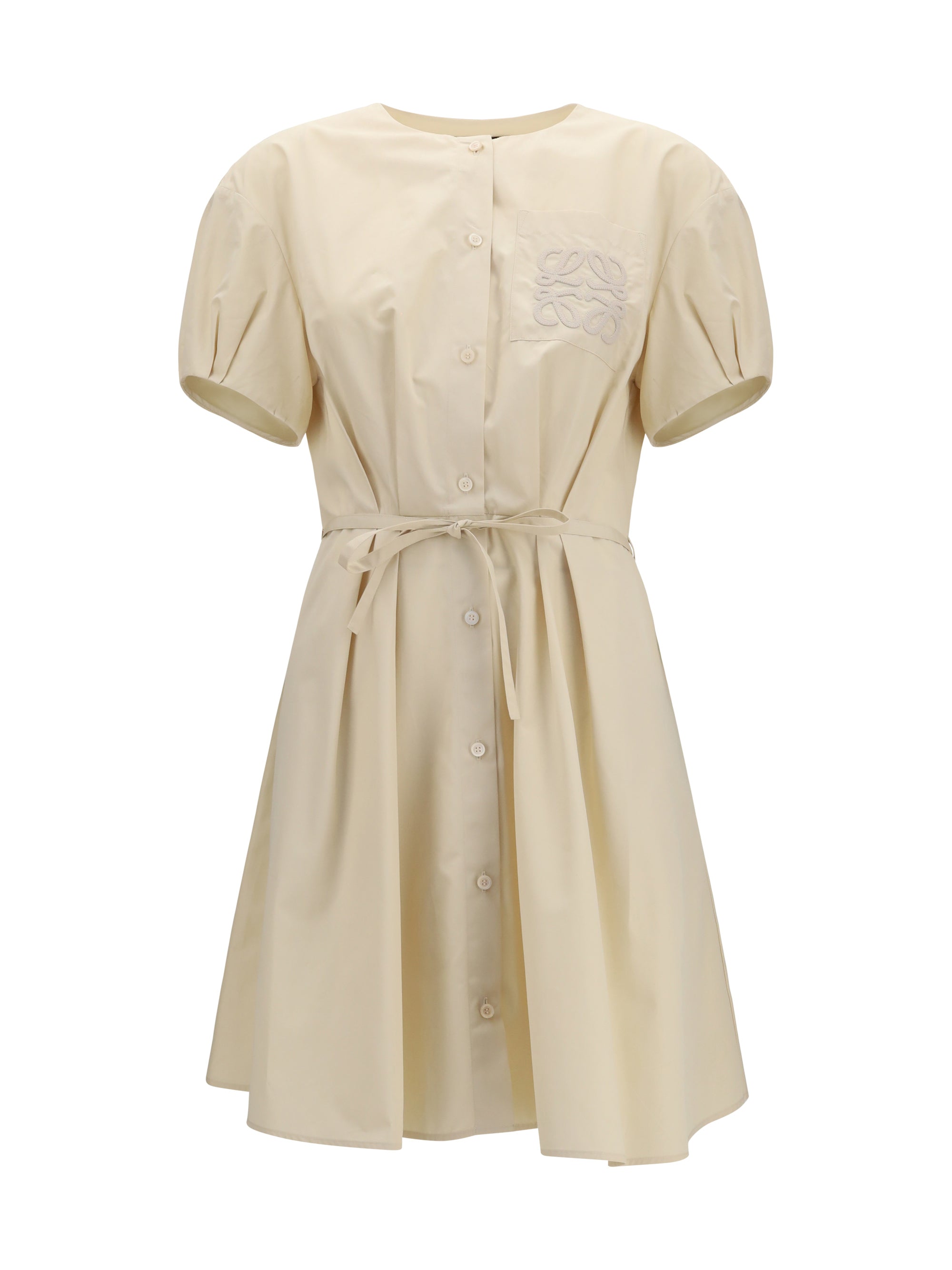 LOEWE 40 lightweight cotton poplin dress