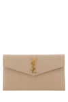 Uptown Grained Leather Pouch