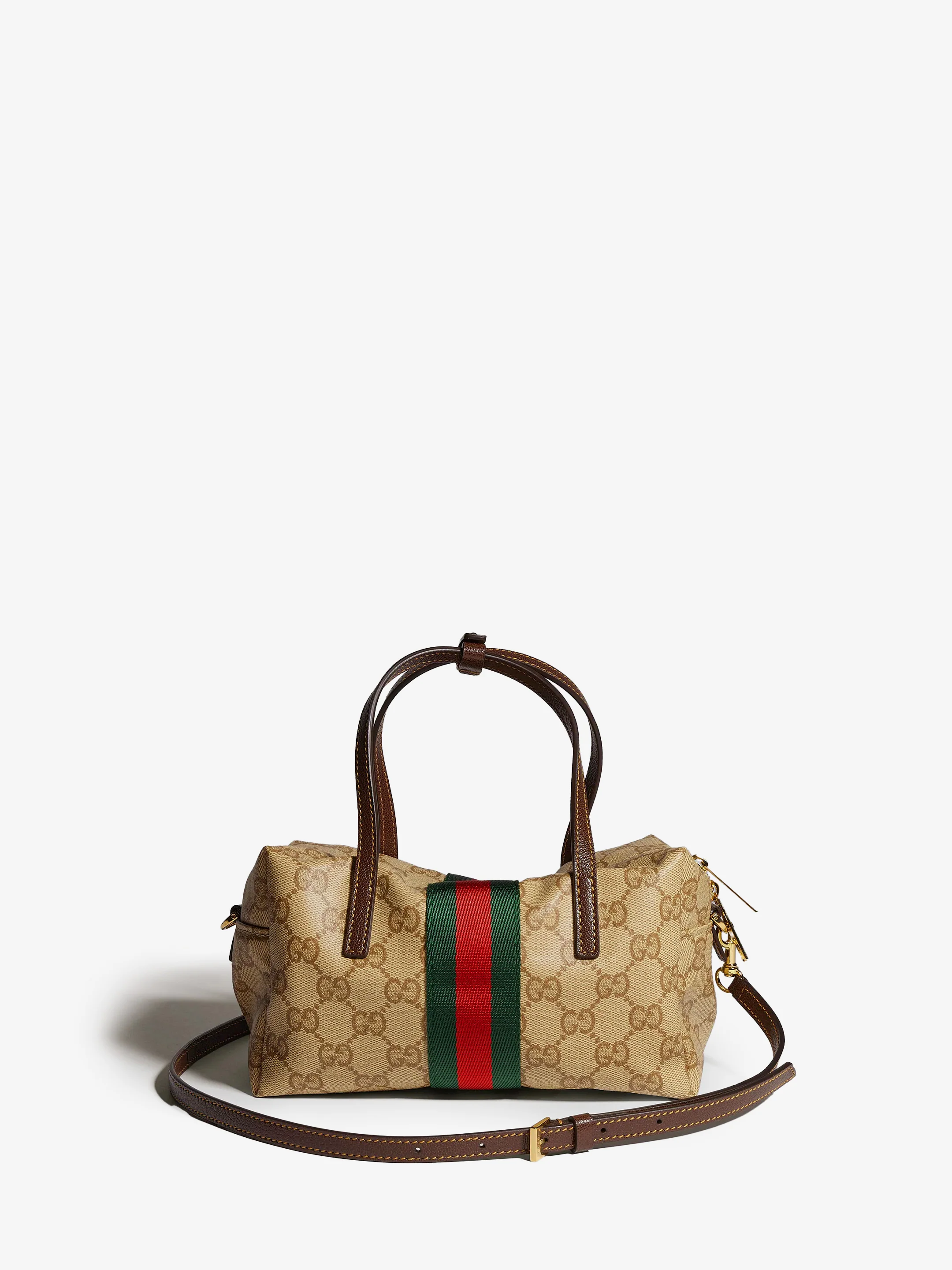 GUCCI OS mini boston bag with web detail