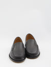 metal dots loafers