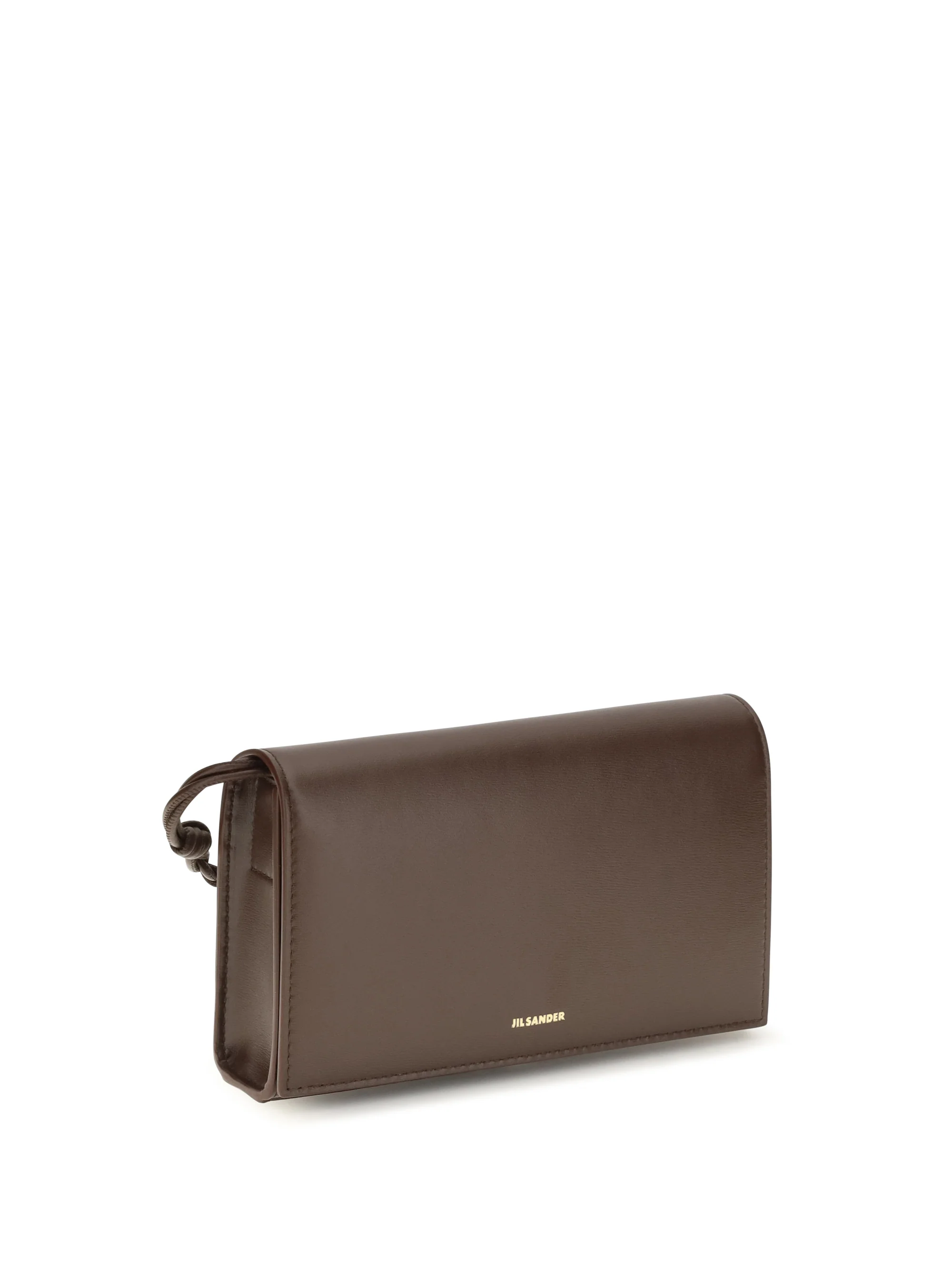 JIL SANDER OS tangle wallet with shoulder strap