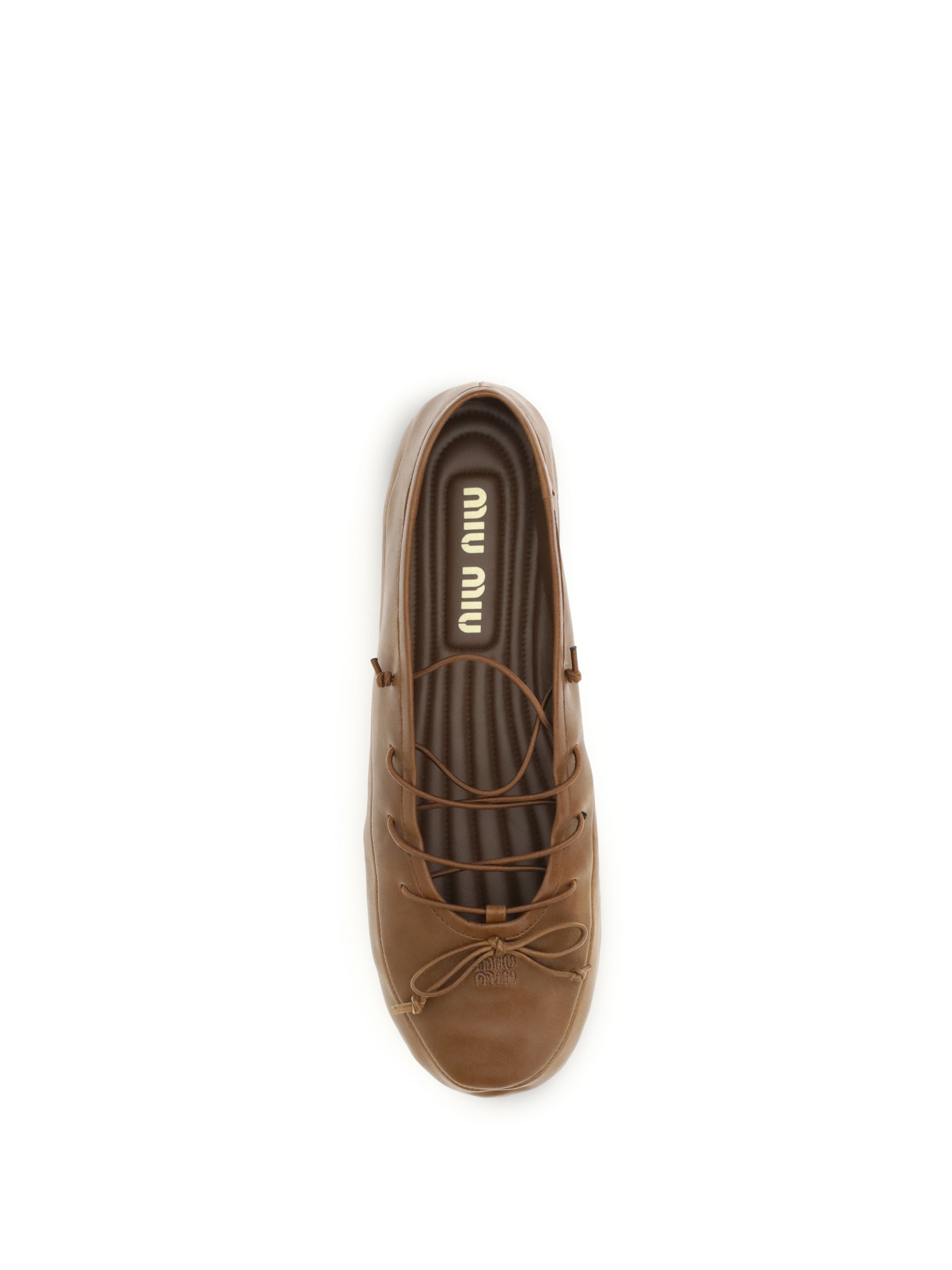 leather ballerinas