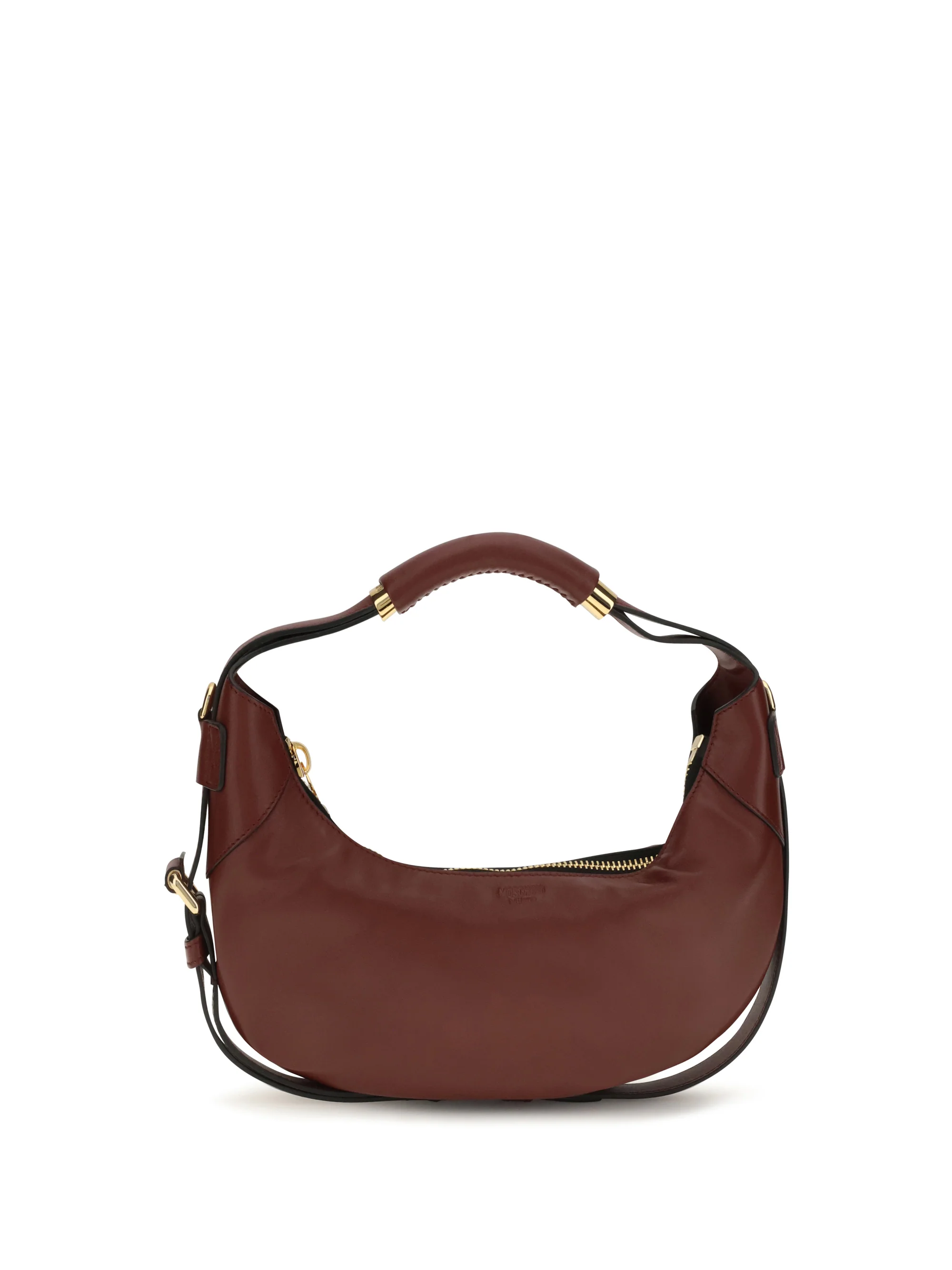 MOSCHINO OS leather handbag