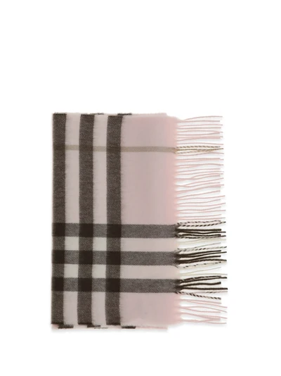 check cashmere scarf