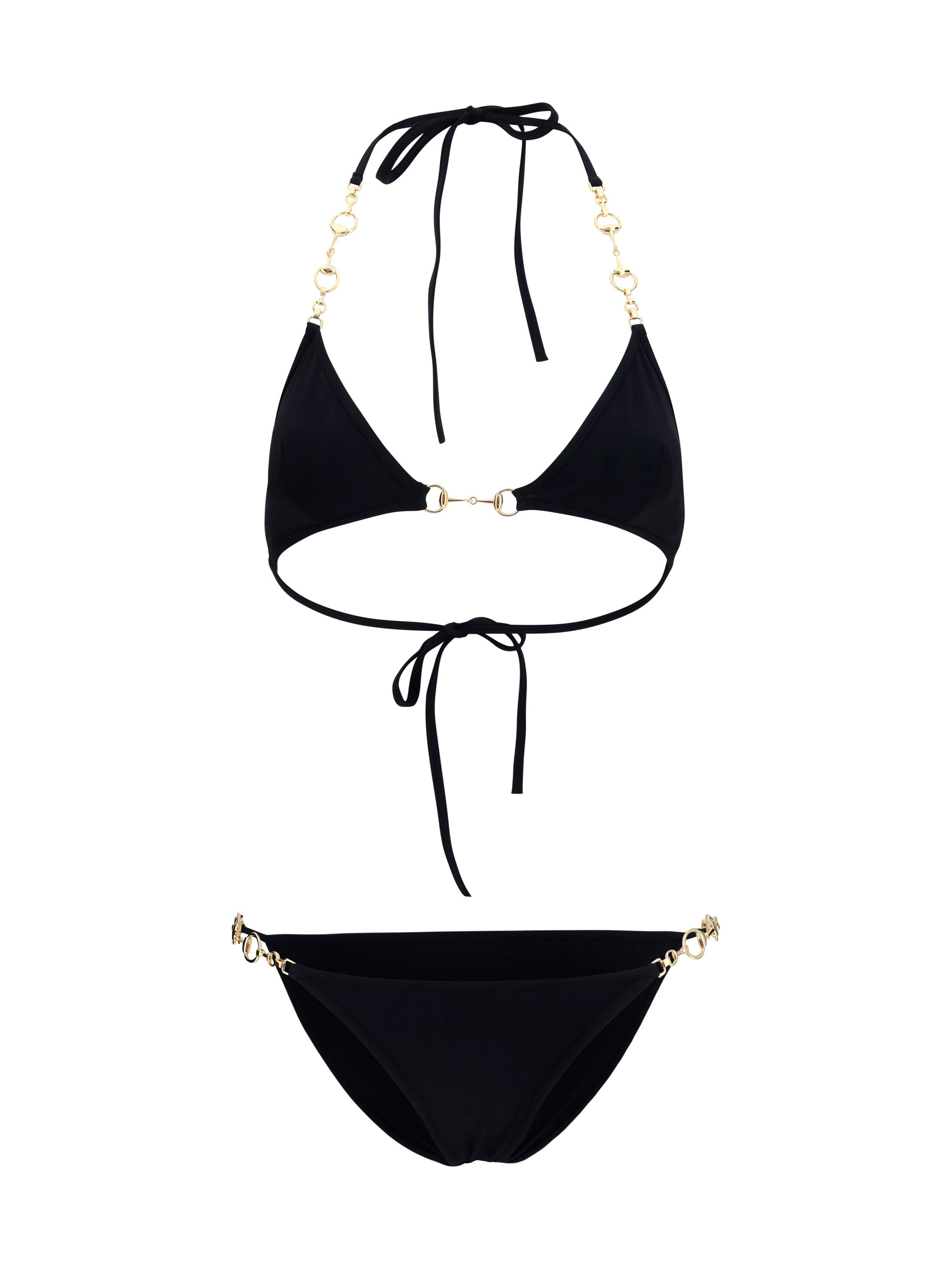 GUCCI M stretch jersey bikini with horsebit