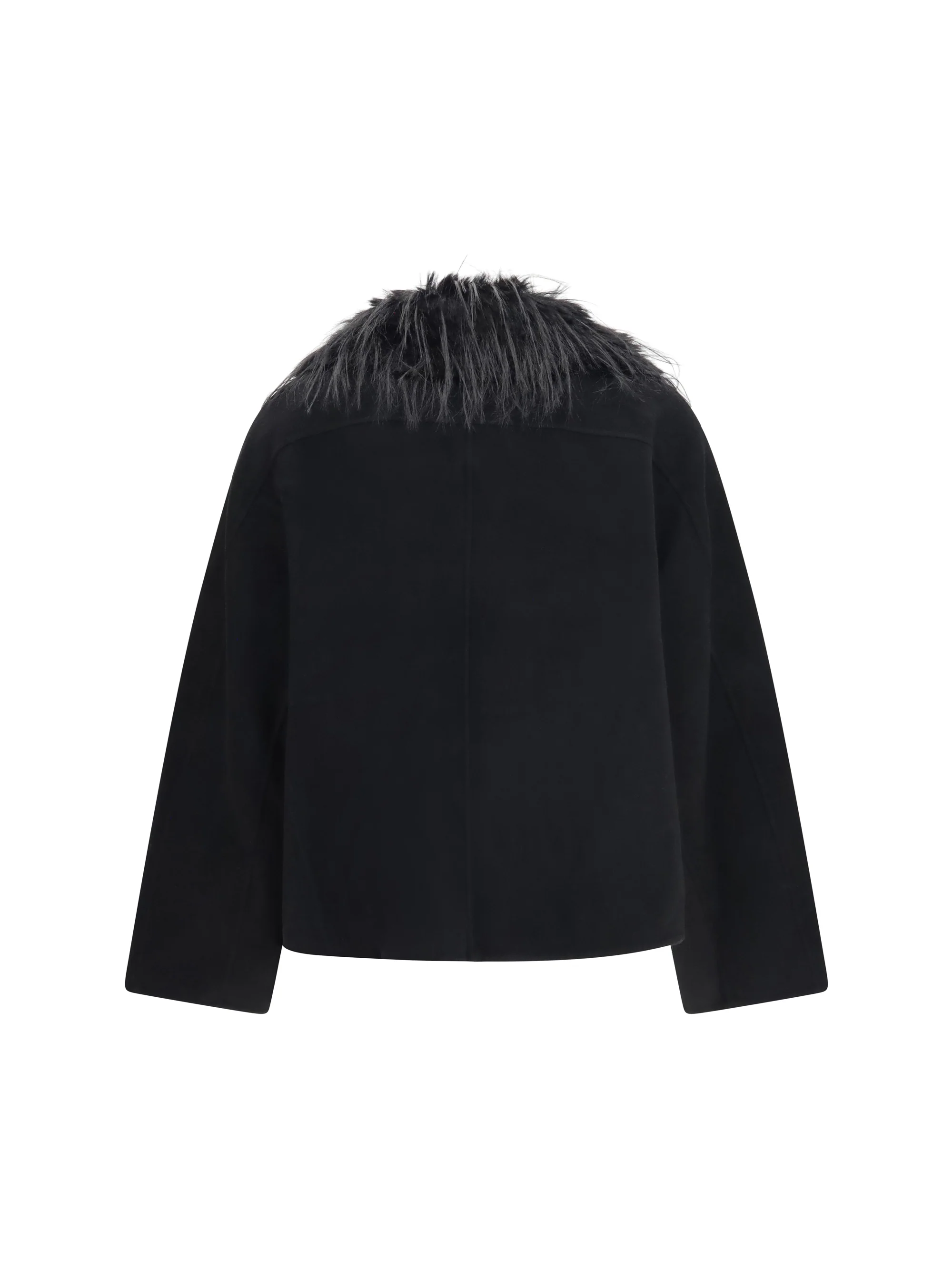 rafe jacket with faux-fur collar