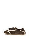 suede slip-on loafers with tassel