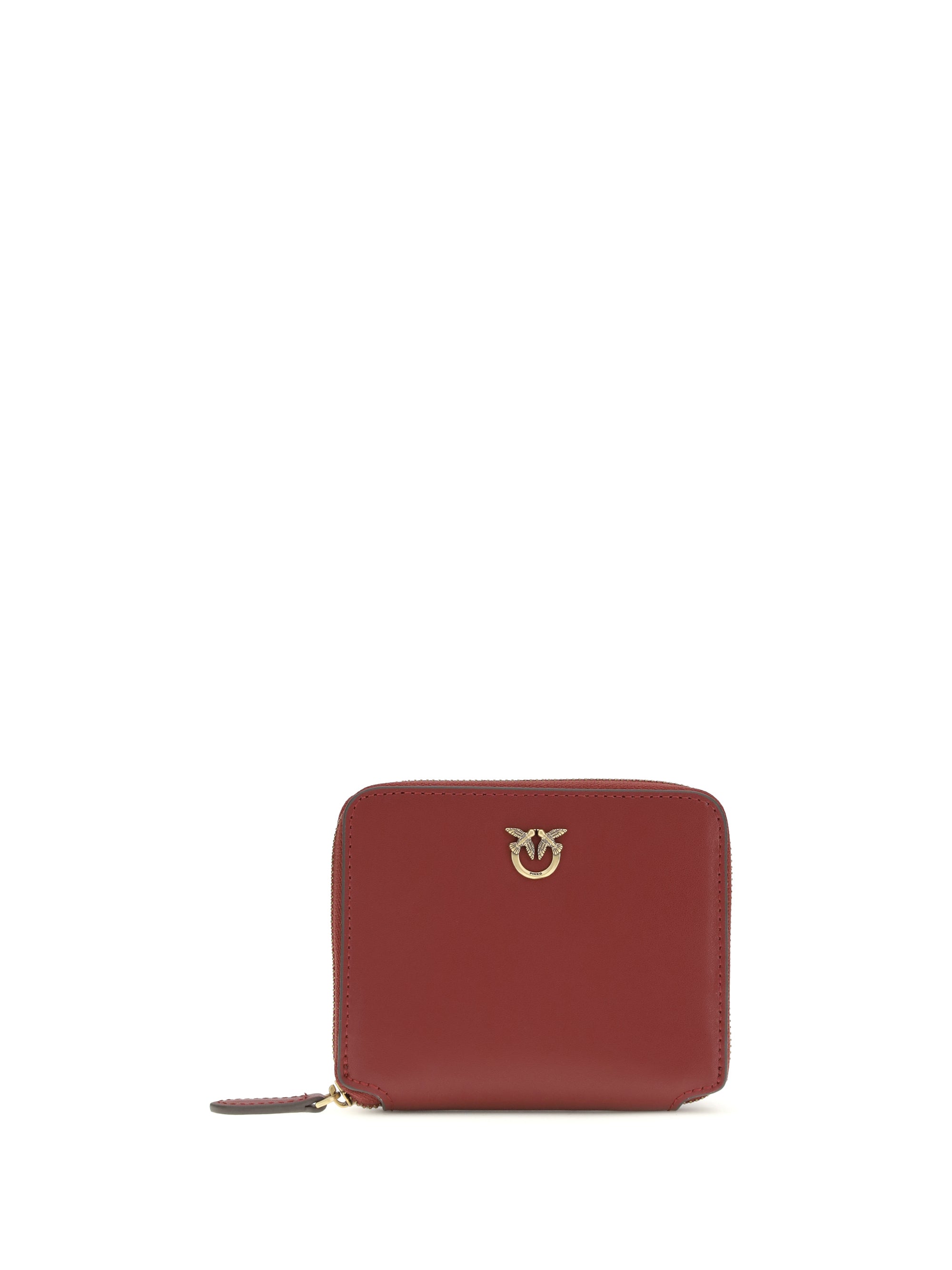 PINKO OS leather zip-around wallet 