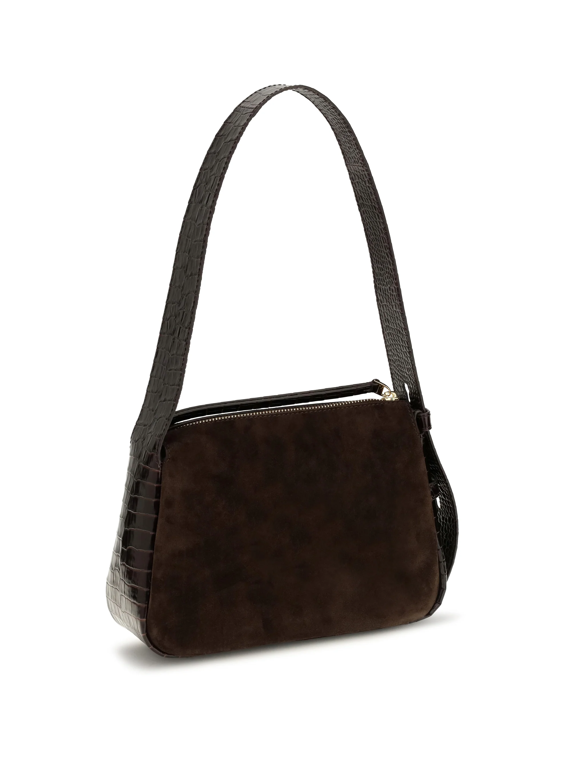 small romy suede shoulder bag