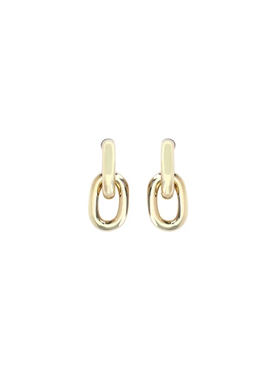 double xl link earrings