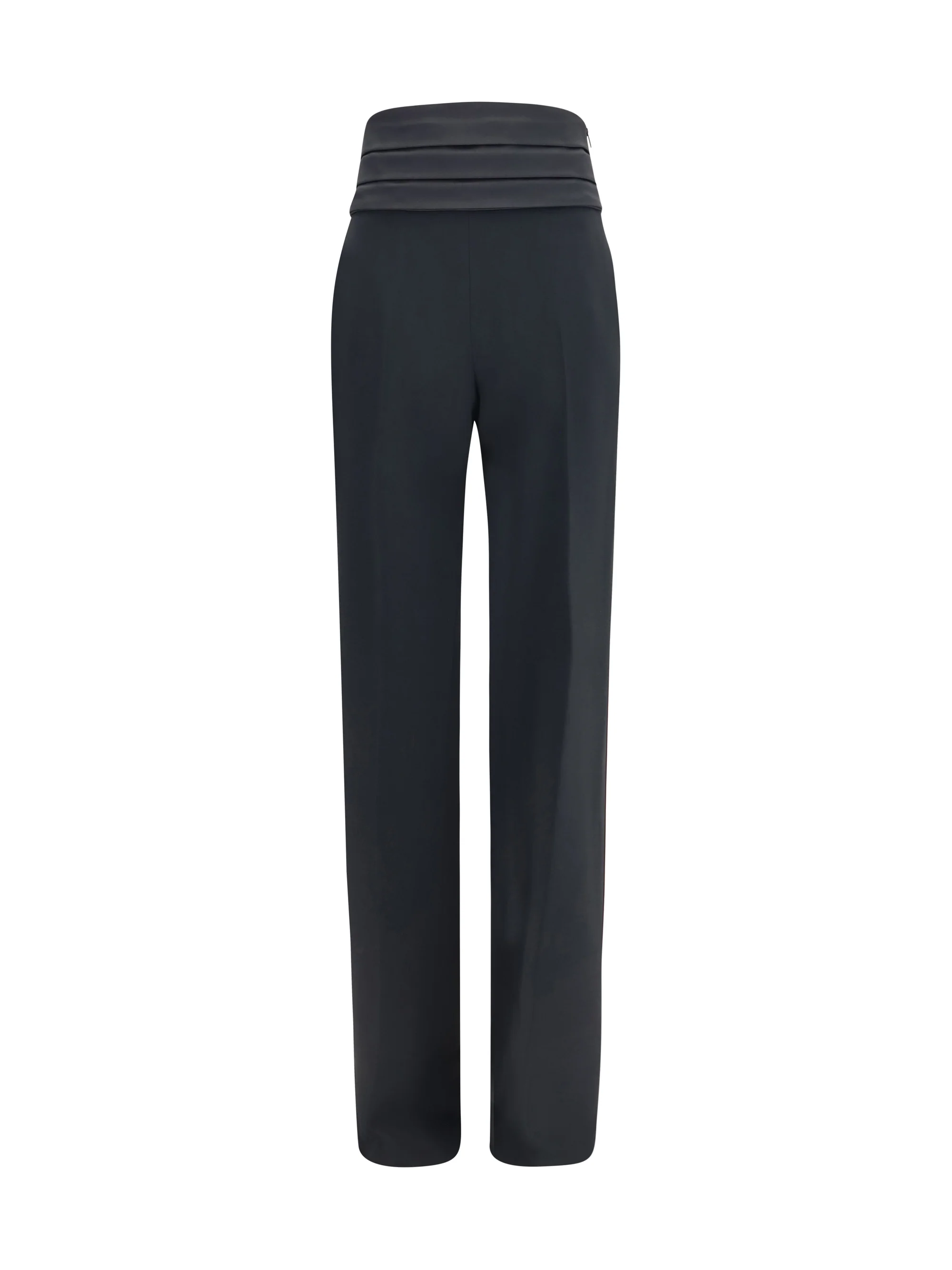 ERMANNO SCERVINO 40 satin high-waisted pants
