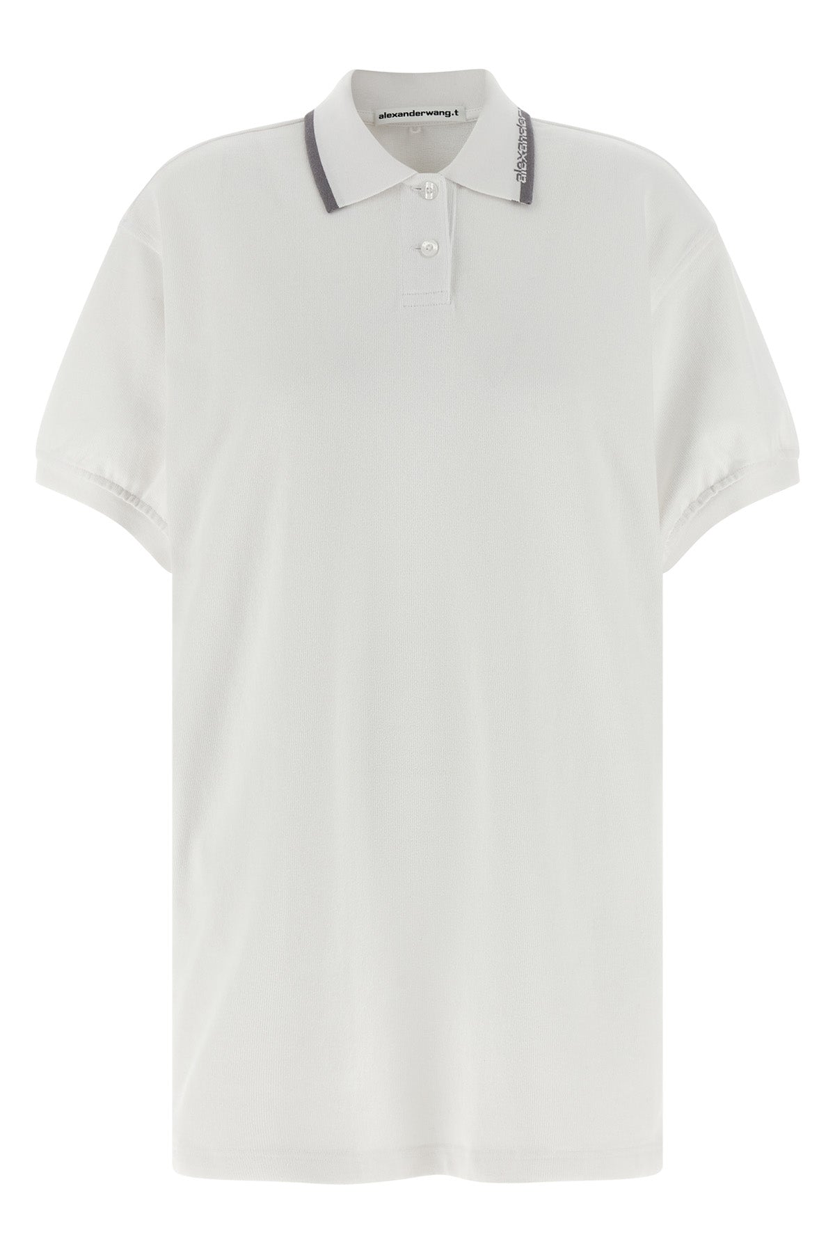 T BY ALEXANDER WANG S compact japanese cotton jersey polo dress