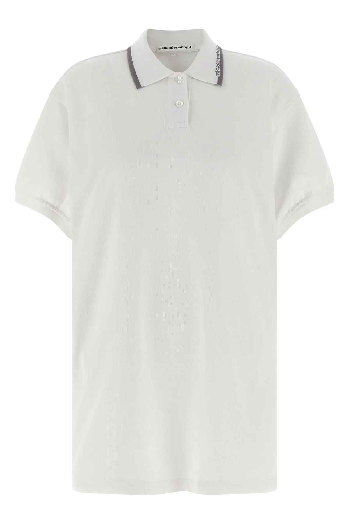 compact japanese cotton jersey polo dress