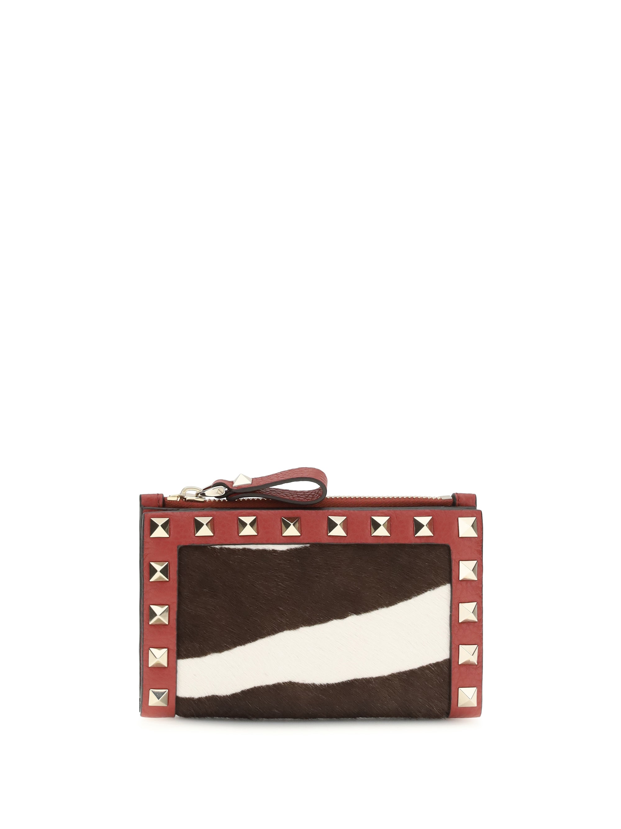 VALENTINO GARAVANI OS rockstud animalier coin purse