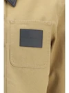 heavy cotton cropped jacket