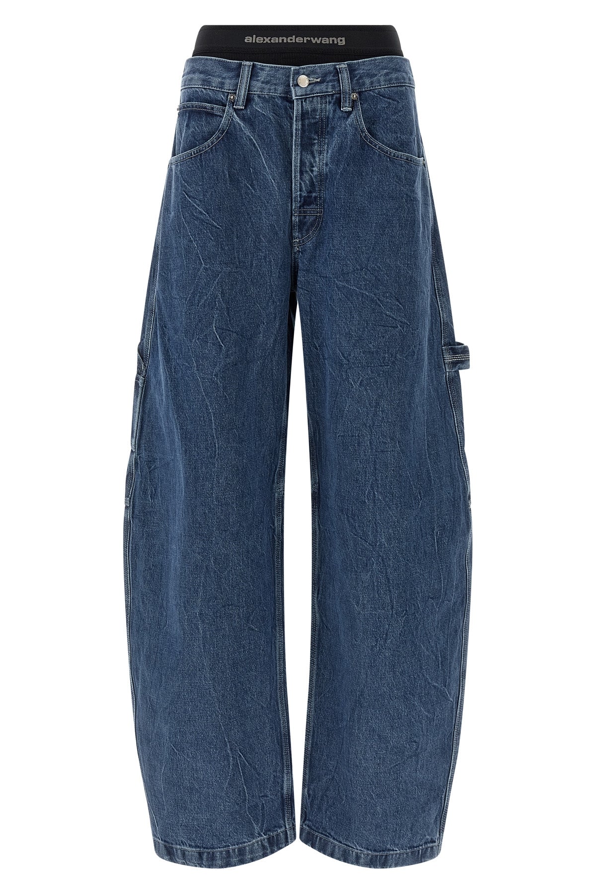 DENIM X ALEXANDER WANG 26 stonewashed cotton denim jeans
