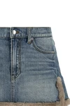 the alexander wang denim miniskirt redefines the codes of casual dress through a