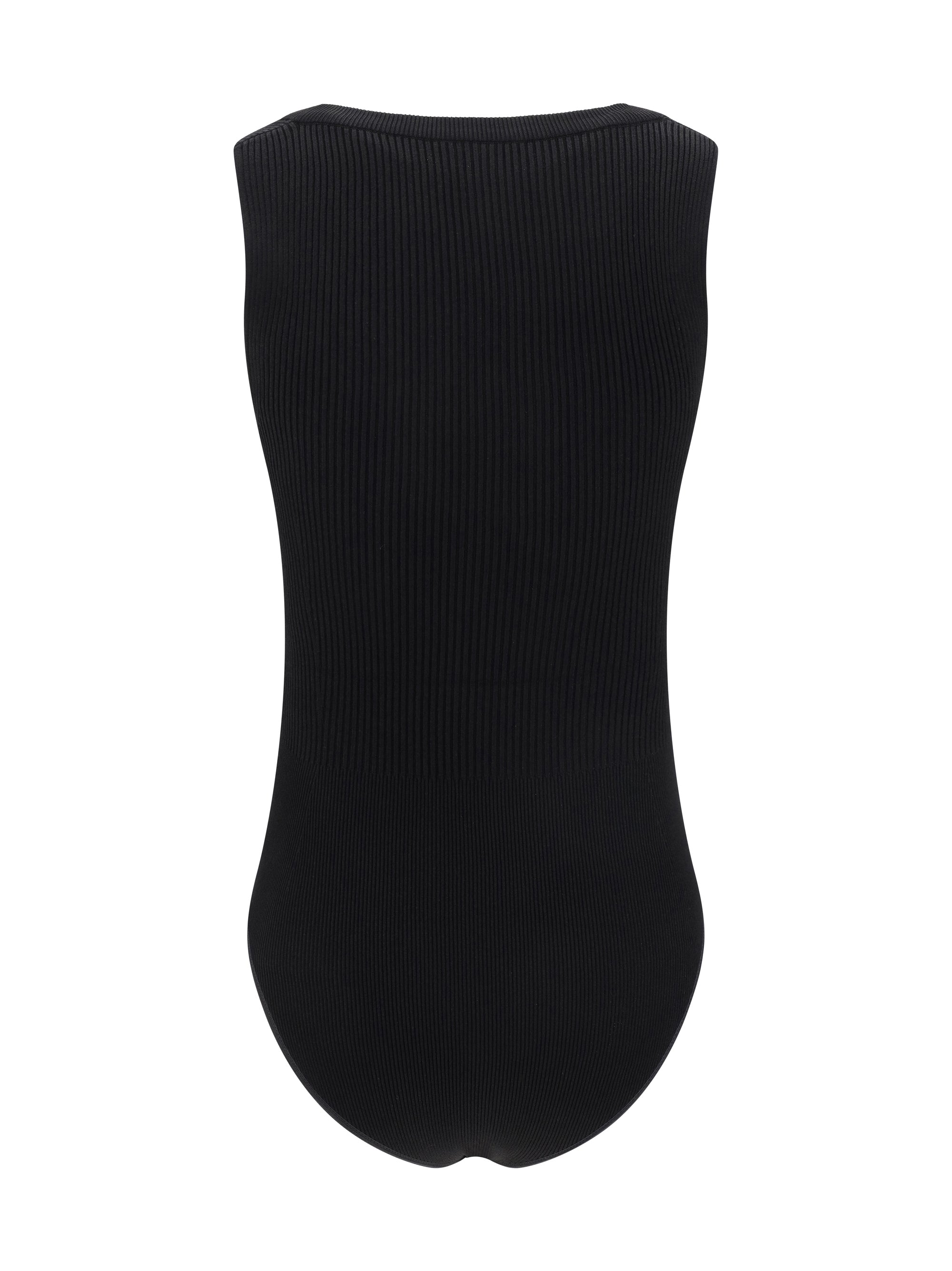 ALAIA 36 ribbed design bodysuit