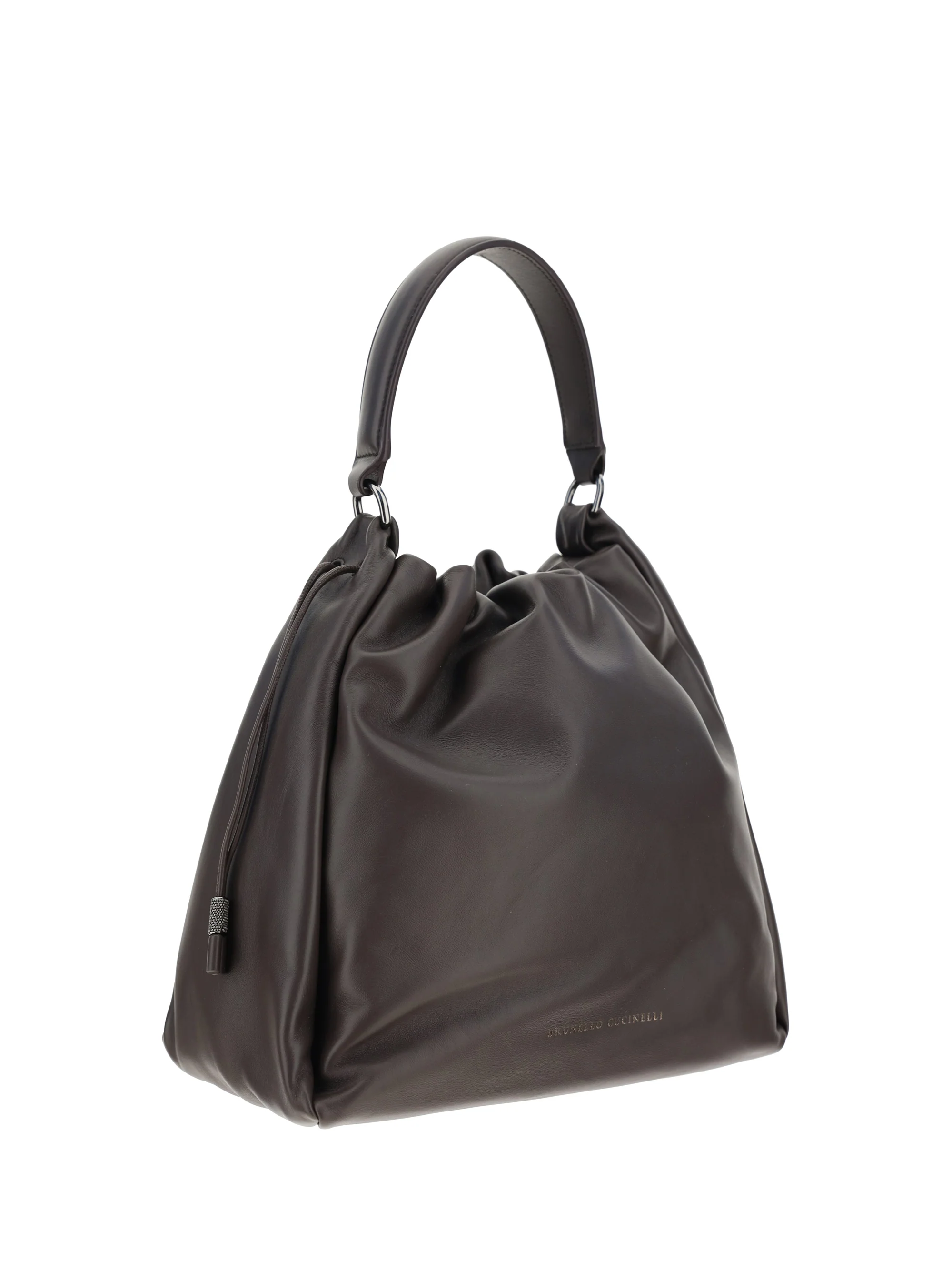 BRUNELLO CUCINELLI OS leather shoulder bag